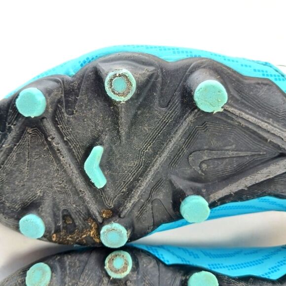 Nike Phantoms SX Ghost Lace Soccer Cleats 5.5 Youth. Swoosh Blue/Pink/White..... - Picture 10 of 11